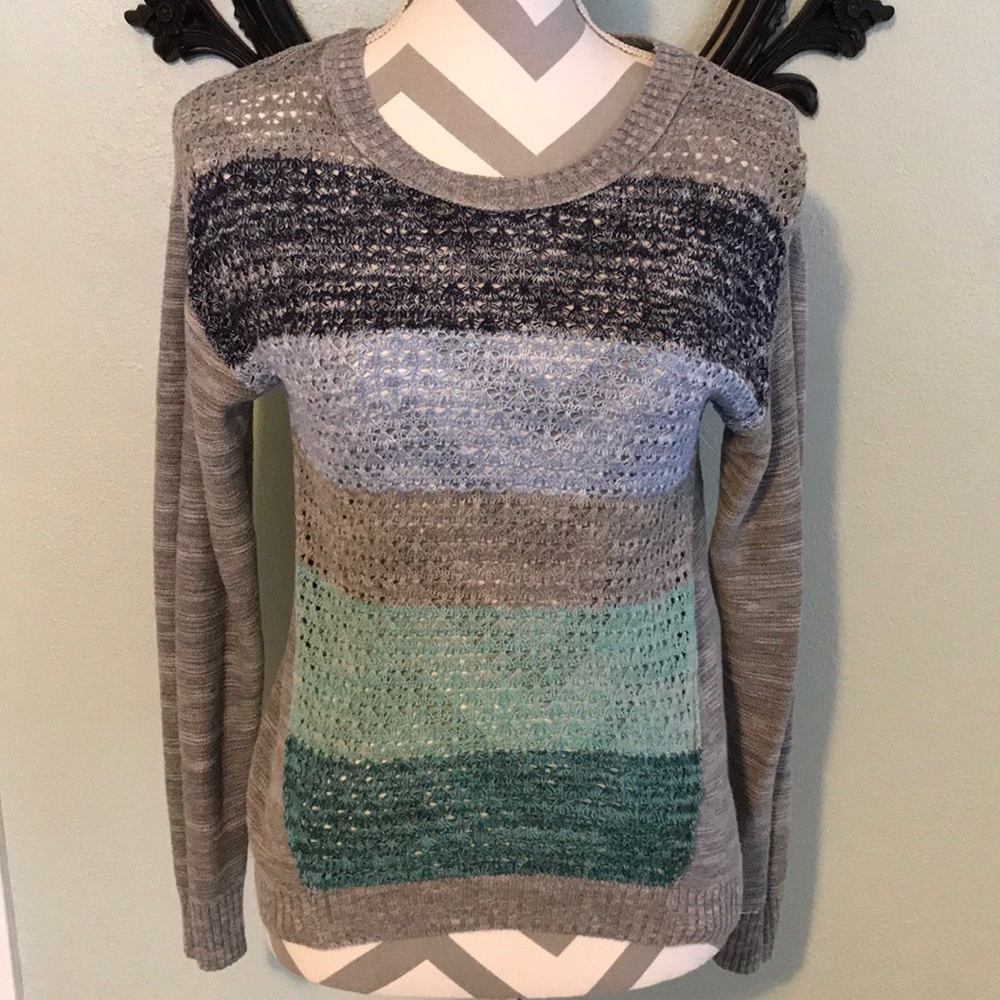 Stylish multi colored sweater